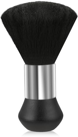 Giantree Cepillo de peluquero para quitar el cabello suelto, cepillo suave para cortar el cabello, cepillo profesional para cortar el cabello, limpieza facial, cepillos de barrido de cabello,