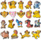 Cartoon Shoe Charms for Croc, Cute Animal PVC Shoe Decoration for Croc Sandals Bracelet Wristband, Charms Gift for Kids Boys Girls Adult Men Women Party Favor (Lion King)