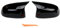 M Look Sport Spiegelkappen für 2017-2023 X3 G01 G08 X4 G02 X5 G05 X6 G06 X7 G07 Zubehör Optik Auto Exterieur Autozubehör - Glänzend Schwarz Linke und Rechte Spiegelkappe