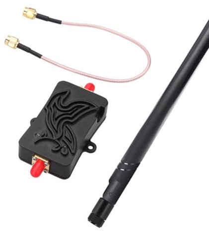 Pinafresa Routeur Amplificateur sans WiFi 4W 4000mW 802.11b/G 2.4Ghz WLAN ZigBee BT Amplificateur de Signal avec Antenne TDD (Prise UE)