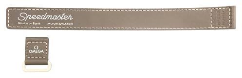 Swatch Moonswatch Omega Mission on Earth Desert Velcro Armband, Medium, Klettband, Kein Edelstein