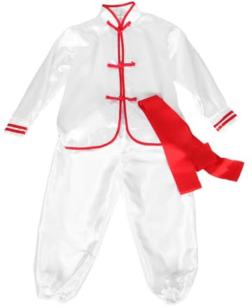 Homoyoyo 1ensemble Vêtements Traditionnels De Kung Fu Pour Garçon Fille Costume à Manches Pour De Karate Et Taekwondo Unisexe