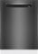 Bosch Unterbau Geschirrspüler 60 cm, Serie 4, SMP4ECC72S, Besteckschublade, Made in Germany, Extra Trocknen, Extrem leise, Green Collection, Home Connect, Gebürsteter schwarzer Stahl, Anti-Fingerprint