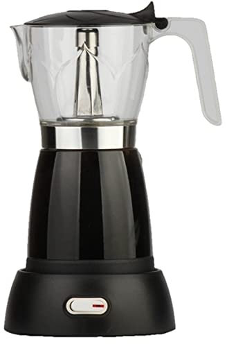 ETZRYSYB Caffettiera elettrica per moka, caffettiera espresso, adatta per cucina e ufficio