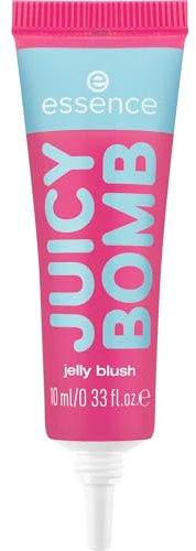 Essence Cosmetics Juicy Bomb Party Jelly Blush Gelée, Facile à Enlever, Splendide, Sensation de Rosée, Translucide,10 ml