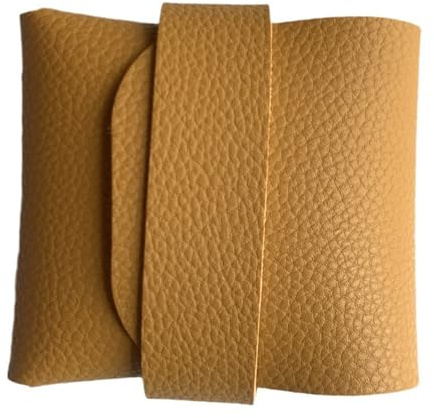 Diskreter Kondomhalter – 10 cm kleine Geldbörse aus PU-Leder, tragbare Privatsphäre, sichere Mini-Hülle, eleganter Schutz-Organizer für Reisen, sichere Aufbewahrung von 3–4 Kondomen, für Männer und