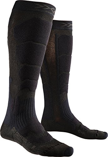 X-Socks Herren Strumpf SKI CONTROL 2.0, Black, 35/38, X100090