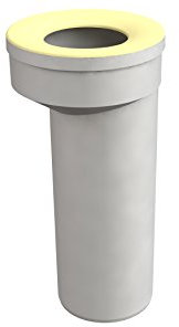 Bonomini 8432PP90C0 Manicotto Eccentrico, Bianco/Giallo