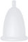 Coppa mestruale Classic, sfera, trasparente, taglia XL