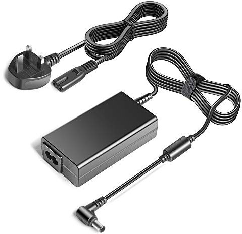 TAIFU 19V LG Monitor TV Power Supply Cable Charger for LG ADS-40FSG-19 DA-65G19 22MK400H 27MK400H 25UM58 28LF49 24LH4830 25UM64 24GL600F 27QN600 32QN600 LG Flatron E2351T E2290T E2360T Adapter