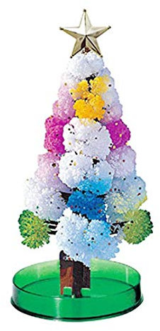 Magic Growing Tree DIY - Albero di Natale in cristallo, decorazione albero di carta per bambini, creativo, regalo di compleanno, novità, giocattolo per bambini divertente e pedagogico