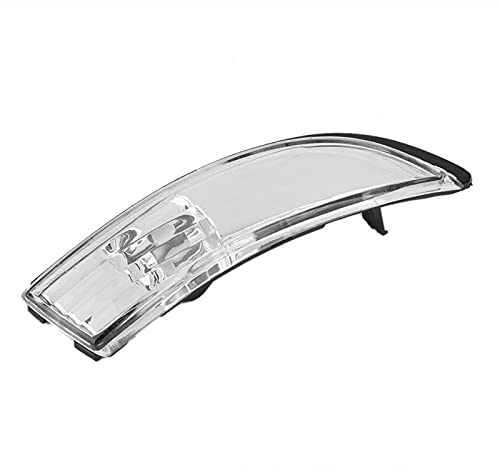 Türaußenspiegel-Anzeigelinse, Qiilu Spiegel Blinkerglas Abdeckung, ABS Außenspiegel Blinkerglas Klar Passend für MK7/MK7.5 2009-2017(right)
