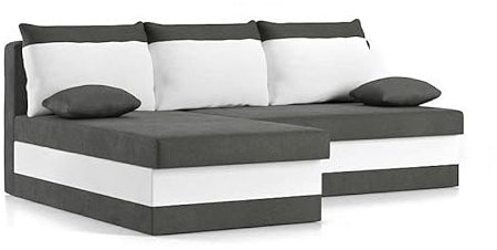 Ecksofa Deli mit Schlaffunktion! Best ECKSOFA! Eckcouch mit Bettkasten! Hit (Haiti 14 + Haiti 0 Links)