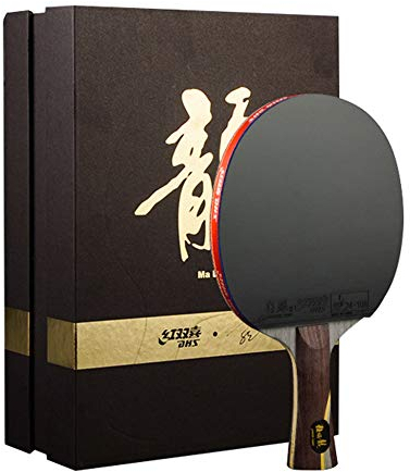Professioneller Tischtennisschläger, Hochleistungs-Ping-Pong-Schläger, geeignet für fortgeschrittene Spieler und Wettkämpfe/wie abgebildet/Langer Griff