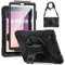 Gerutek Case for Lenovo Tab M8 4th Gen 2023 (TB-300FU) with Screen Protector Case shockproof, Heavy Duty Rugged Cover with 360 Stand & Hand Strap, Shoulder Strap for Lenovo M8 4th Gen,Black