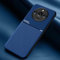 COMAKU Funda para Realme 11 Pro+ (Plus)/Realme 11 Pro 5G, Ultrafino Textura Antideslizante PU + TPU Silicona Fundas Carcasa - Azul