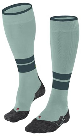 FALKE Damen TK Compression Wandersocken atmungsaktive schnelltrocknende klimaregulierende geruchshemmende Wolle Funktionsmaterial mittlere Polsterung Kompression stabilisierend antiblasen 1 Paar