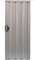 Porta a soffietto in PVC 835 x 2105 mm Grigio