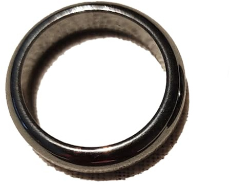 Hämatit Blutstein Edelstein Finger Ring schwarz silber