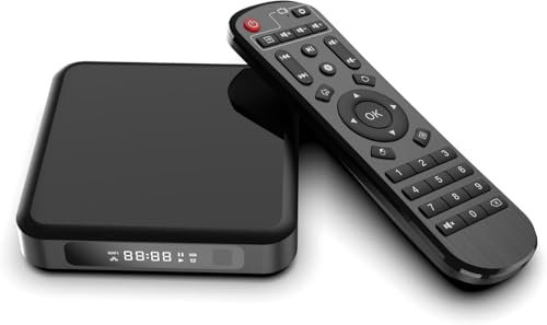 Android 12.0 TV Box, Addcolor X8PLUS H618 4GB + 64GB IR supporto 2.4GHz / 5GHz WiFi 6 Bluetooth 4k / 6k ricerca vocale Android TV Box 2024