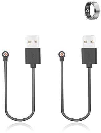 (2 Stück) Ladekabel für Fitorb Pro Smart Ring, yystao Stabiles magnetisches USB Ladekabel kompatibel mit Fitorb Pro