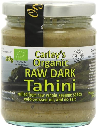 Carley's Organic Raw Fair Trade Dark Tahini 250 g