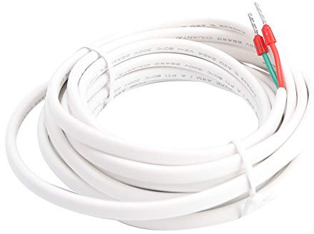 Cable del sensor del termostato - 3 metros Cable de la sonda del sensor del termostato del sensor de temperatura debajo del piso para pruebas de temperatura del piso