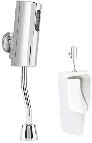 HEEPDD Valvola Orinatoio Intelligente, Automatica Valvola di Scarico Orinatoio Touchless Fissata al Muro per Toilette Pubblica del Maschio
