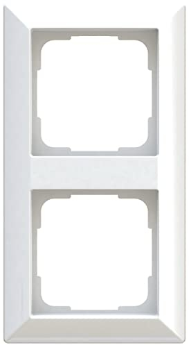OPUS® 55 Inform Abdeckrahmen Ausführung 2-fach, Farbe polarweiß-seidenmatt