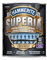 Hammerite Superia Esmalte antioxidante al agua Satinado Negro 750 ml
