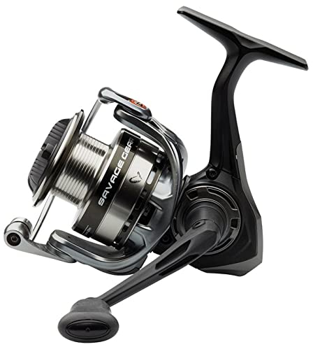 Savage Gear 2500 FD SG4 Rolle - Spinnrolle, Angelrolle für die Angelei auf Barsch & Zander, Angelausrüstung zum Jiggen mit Gummifischen
