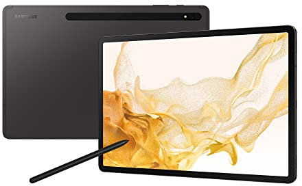 Samsung Galaxy Tab S8+ 12.4 Inch 256GB Wi-Fi Android Tablet Graphite (UK version) (Renewed)