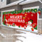 Tatuo Weihnachten Banner Outdoor Groß Garagentor Banner Weihnachtsmann Schneemann Hintergrund Dekoration Merry Christmas Garagentor Weihnachtsbanner für Feiertag 2022 Weihnachtsdeko 6 x 13 Fuß(186)