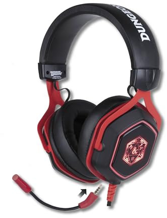 Konix STOCK4 - Casque Gaming 7.1 D20 - Dungeons & Dragons