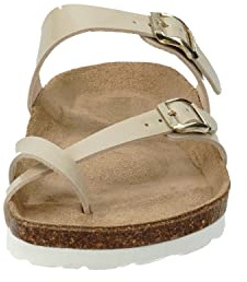 Rohde ALBA Damen, Frauen, Pantoletten, Slipper,Slides,Sandalen,Sommerschuhe,Freizeitschuhe,sommerclogs,Clogs,Sandalen,Slides,Natur,42 EU