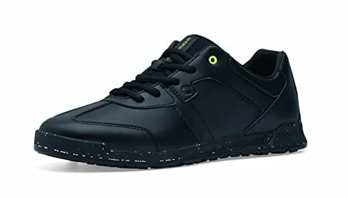 Shoes for Crews Liberty Eco - Zapatos para Mujer con Suela Antideslizante sostenible, repelentes al Agua y Ligeros Zapatos de Mujer, Color Negro, Black, 42 EU