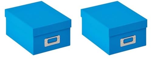 walther design Aufbewahrungsboxen oceanblau 10 x 15 cm Fun FB-115-U (Packung mit 2)
