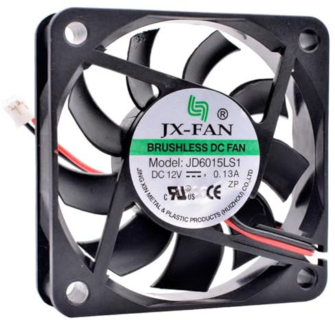 JD6015LS1 6cm 6015 60mm ventilateur 60x60x15mm 12V 0.13A chargeur d'alimentation ventilateur de refroidissement