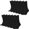 PUMA Herren Business Socken Strümpfe Classic Socks 6 Paar, Farbe:Schwarz, Größe:47-49, Artikel:-200 black