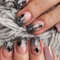 Calkkrer 24 pièces courtes Halloween Press On On Ongles, Ongles Artificiels Avec Design D'araignée, Faux Ongles Brillants, Couverture Complète, Ongles A Coller, Faux Ongles Pointes
