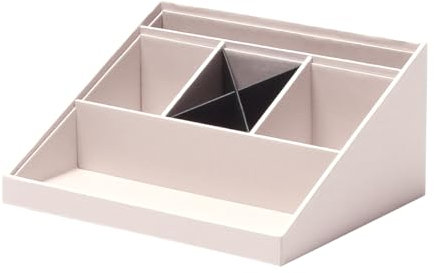 Rössler Papier 1336452580 - SOHO Schreibtisch Organizer Powder, 25,6 x 11,6 x 20,6 cm, Ordnungssystem Büro und Zuhause