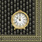 IHR Ideal Home Range - Servietten - Golden Clock black gold - Silvester Uhr kurz vor zwölf- 20 Stk. Lunch-Servietten 33 cm x 33 cm