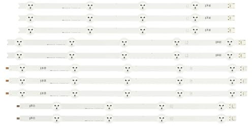 NBCNZCTSAS Striscia di retroilluminazione a LED Adatta for Philips TV da 47 Pollici 47PFK6309/12 LC470DUN PG P1 47E730A 6916L-1566A 6916L-1567A 6916L-1568A 6916L-1569A