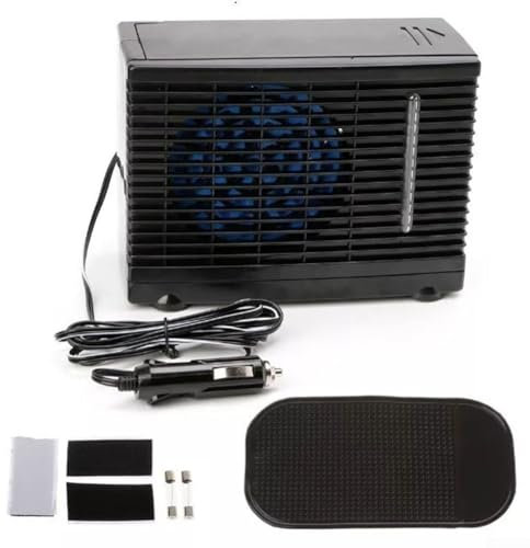 ZAMETTER Purificador de aire para coche, ventilador de aire acondicionado para vehículo, ventilador de coche, ventiladores de aire acondicionado, alimentación E-xhausts A-ir Cool-er A-ir Con-ditioner