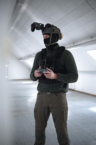 Generisch Aixtac Helmhalterung passend für DJI Goggles 3 FPV Brille Avata 2 Drohne