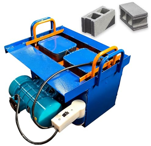 KUSOLE Máquina De Extrusión De Ladrillos De Cemento Móvil De 23 Kn, Formadora De Bloques De Cemento, 30 Ladrillos/H, Moldes Personalizables, Conformado Rápido En 45 S Two-HoleBrick