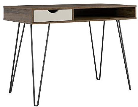 Harmony Schreibtisch mit 1 Schublade in Eicheoptik in Braun (BxTxH) 104x49x77 cm