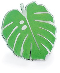 DONKEY Products Pintastic Little Monstera Pin, Anstecker, Schmuckspange, Metall, 1 cm, 401236