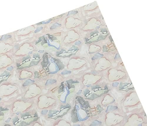 Melody Jane Dolls House Little Bo Peep Miniature Print Nursery Wallpaper