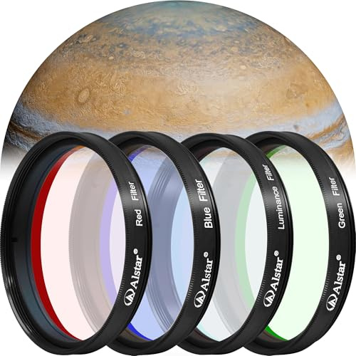 Alstar Teleskop LRGB 5,1 cm Filter-Set – Geben Atemberaubende astrophotographic Ergebnisse